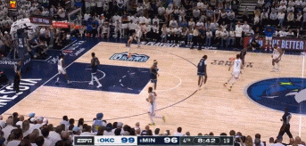 😏尽管冲我断后！杰伦威上篮不中霍姆格伦跟进双手补扣砸进