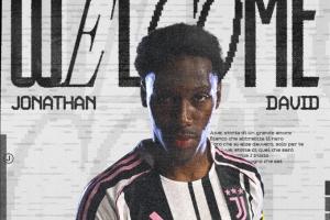 身价4500万欧！官方：尤文免签25岁戴维，承担1250万欧的注册费用