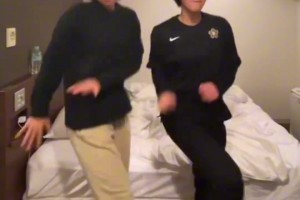 不一样的小孩姐田中心，节奏舞主C、球打的好还是个高校数学学霸